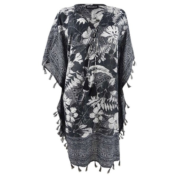 black caftan cover up