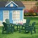 preview thumbnail 3 of 193, Laguna Kids Adirondack 5-Piece Square Table Dining Set