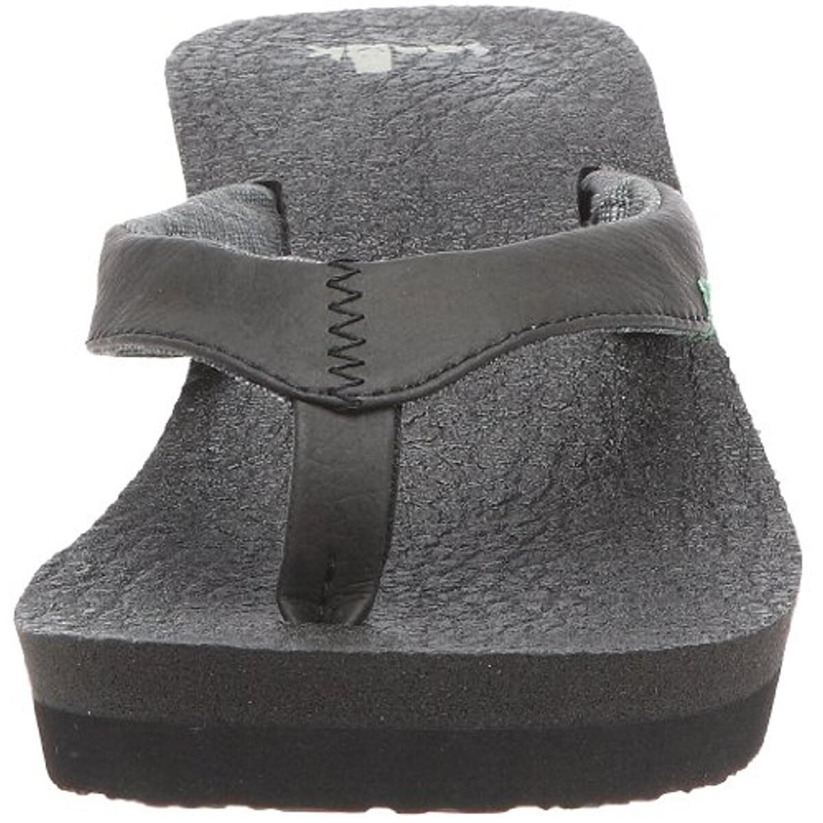 sanuk yoga mat wedge flip flops