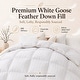 preview thumbnail 5 of 7, All Season Feather and Down Hotel Quality Comforter Duvet Insert, Luxury and Comfort in One