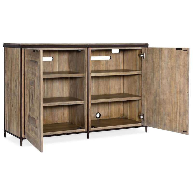 Hooker Furniture St Armand 54" Wide Contemporary Industrial Storage