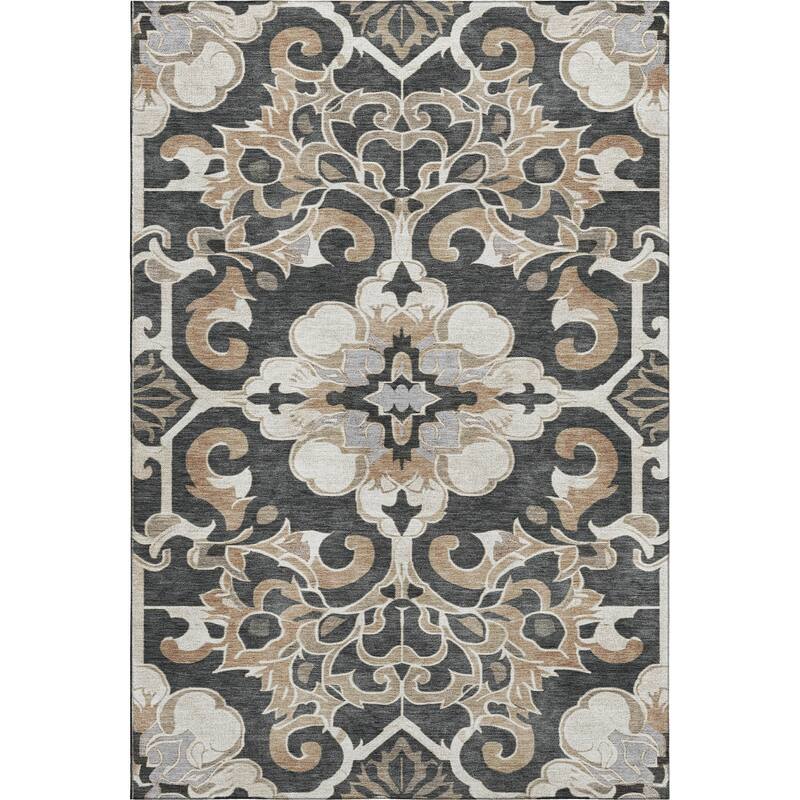Premium Washable Super Soft Raj Traditional Mayfield Rug