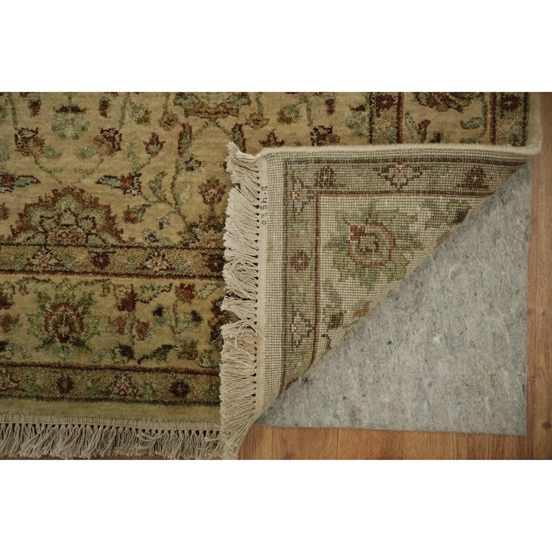 Hand Knotted Oriental 100% Wool Carpet Traditional All-Over Oranges & Rust Agra Area Rug - 6' 0'' X 3' 10''