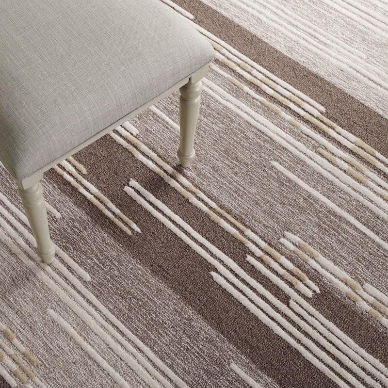 Martha Stewart by SAFAVIEH Michi Rustic Stripe Wool Rug