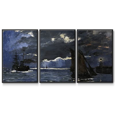 Monet - Multi Piece Framed Canvas