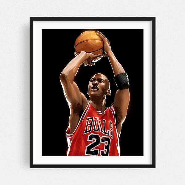 Michael Jordan Artwork Poster