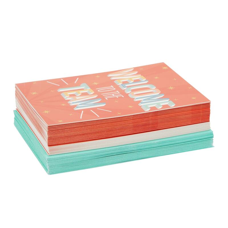 Paper Junkie 36x Blank Greeting Cards with Envelopes for Employee Welcoming Appreciation 5x7