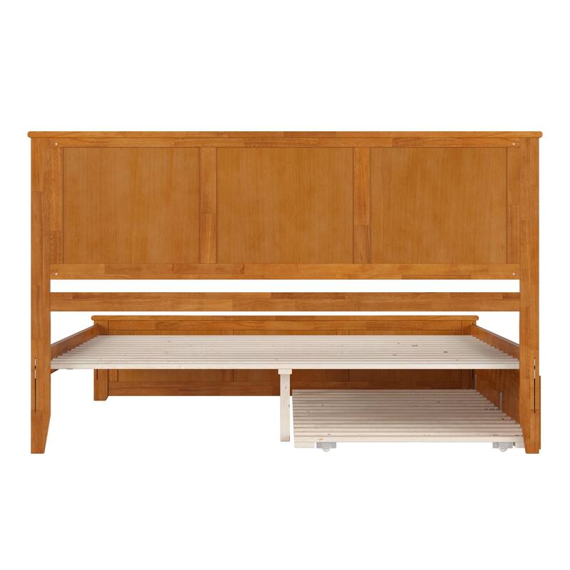 AFI Madison Platform Bed with Matching Footboard & Trundle