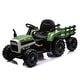preview thumbnail 64 of 118, Luxury Electric Ride-On Tractor Toy for Children with Remote Control, Trailer, and LED Lights - 3-6 Years