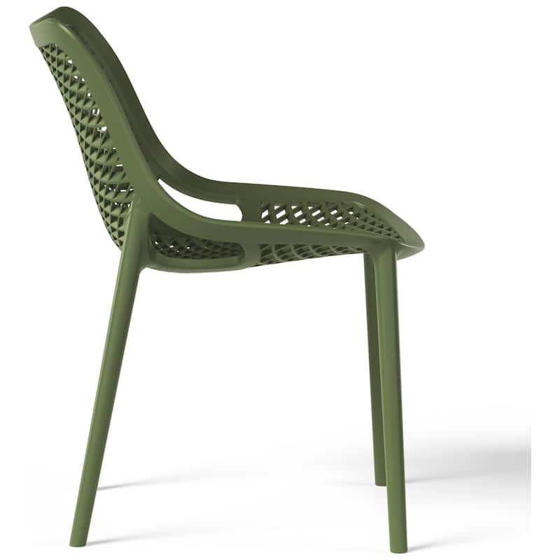 Frond and Form 6-Person Outdoor Rectangular Dining Set