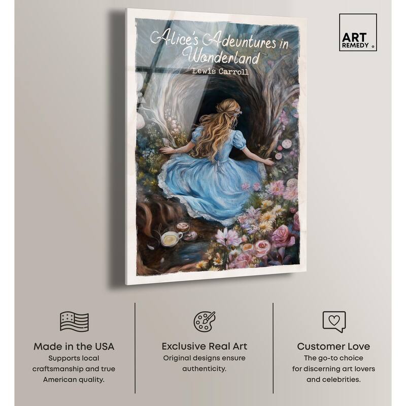 Alice Classic Acrylic by Art Remedy, Ready to Hang