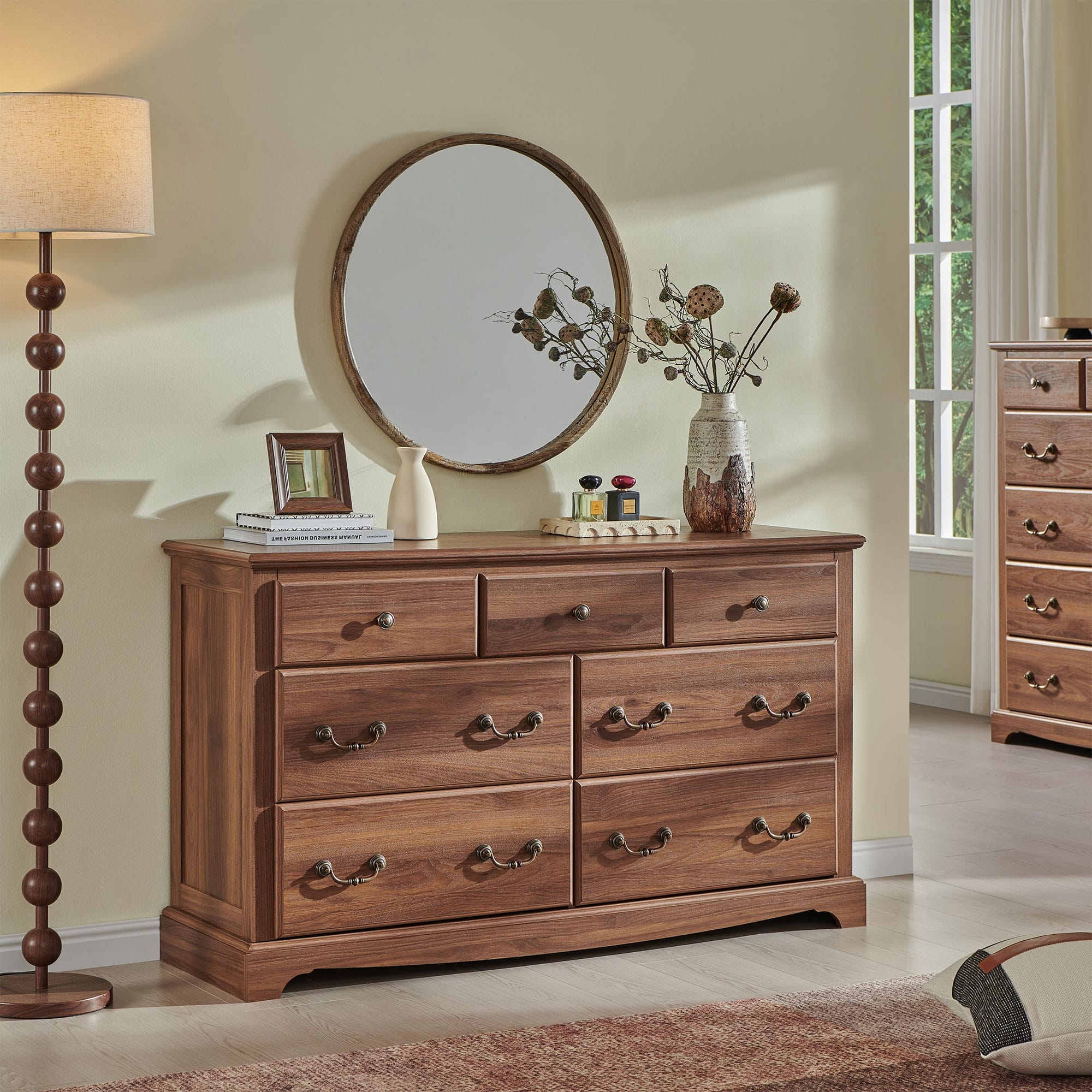 rustic dresser Amish Everest with Mirror in Brown Maple AmishOutletStore This farmhouse 7 Great Rustic Barnwood Reclaimed Wood