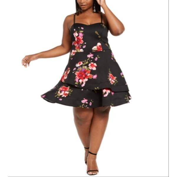 two piece sequin dress Plus-Size Two-Piece Sequin Long Prom Dress by La Femme Black / 20W