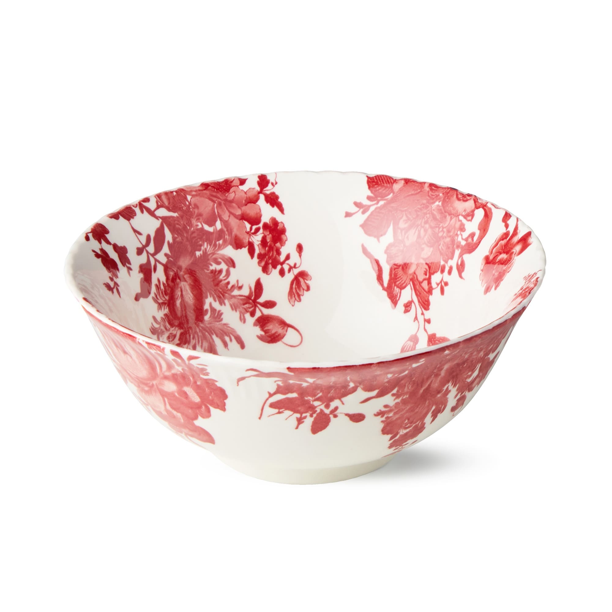 Certified International Gabrielle Rose 48 oz. Soup/Cereal Bowls, Set of 6 Assorted Designs - 9.25"L x 9.25"W x 2.25"H