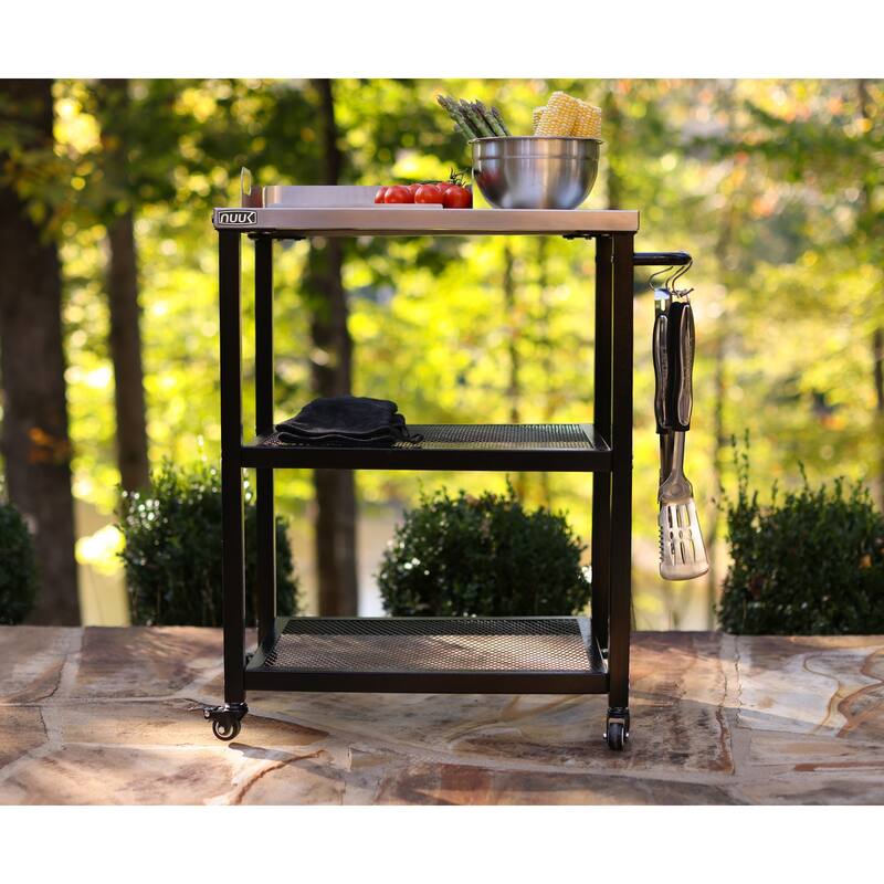 NUUK 24in Outdoor Stainless Steel Working Table