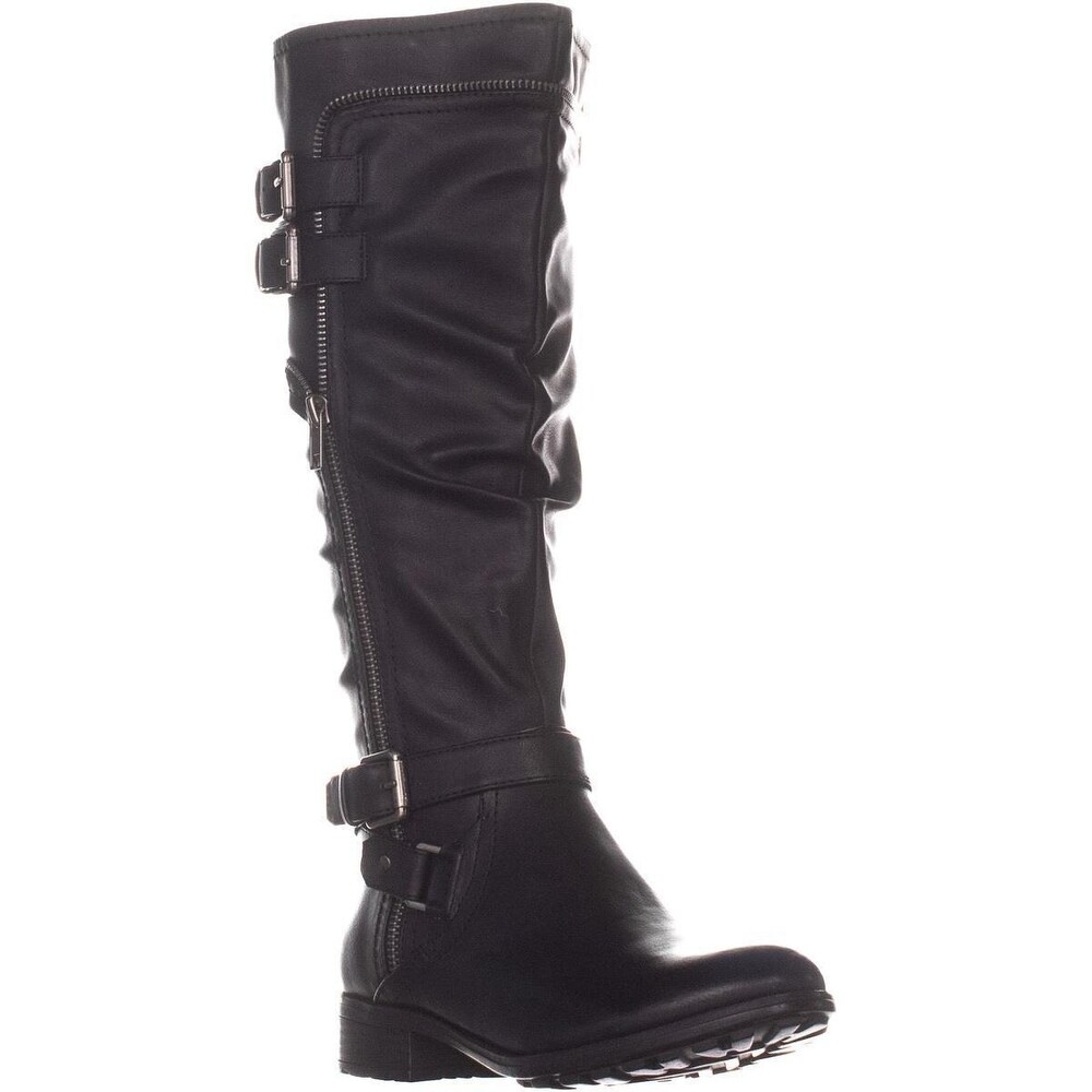 white mountain mid calf boots