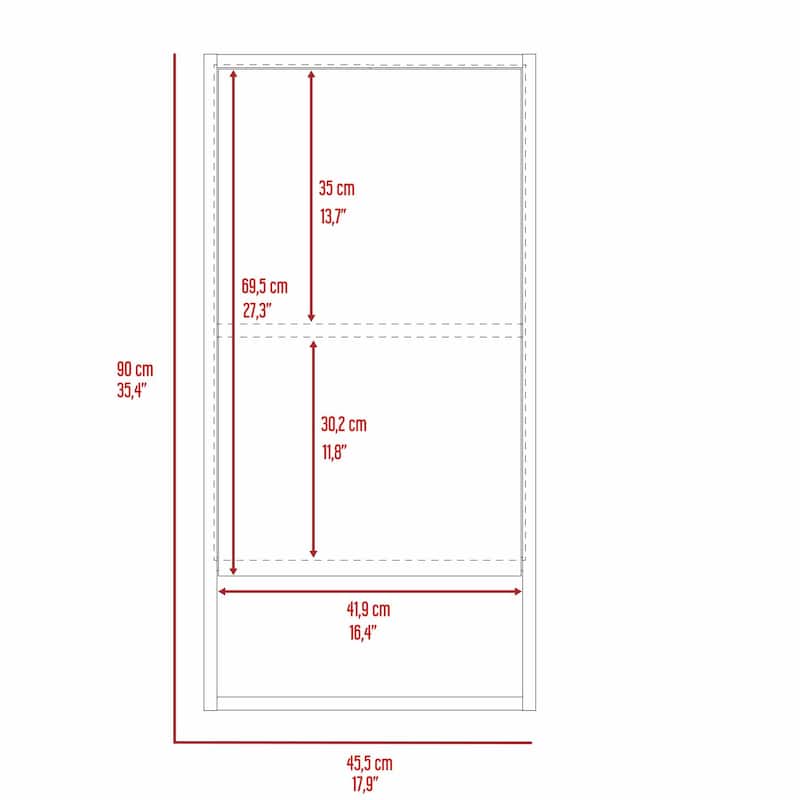 Burlington Rectangle Medicine Cabinet with Mirror