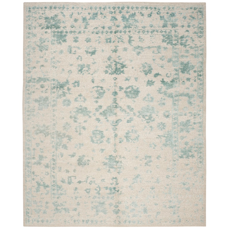 SAFAVIEH Couture Hand-knotted Centennial Saila Modern Abstract Silk Rug
