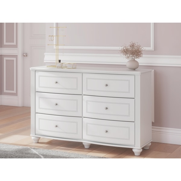 Signature Design by Ashley Trindura White Dresser - Bed Bath