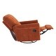 preview thumbnail 23 of 23, Heido 360 Degree Swivel Glider Manual Recliner Leisure Sofa Chair