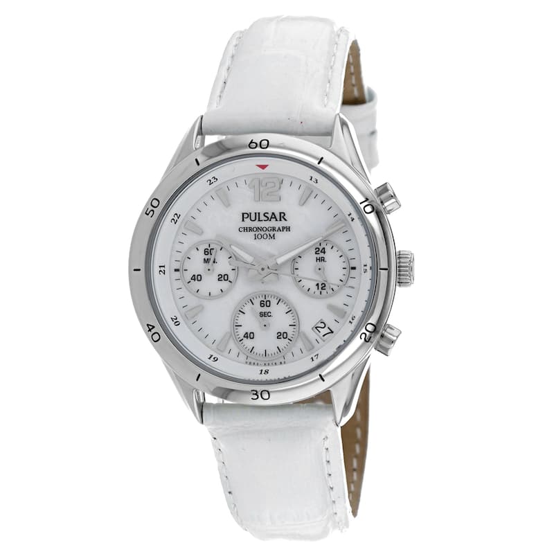 Pulsar Women's Classic White Dial Watch - PT3085 - 6 (36)