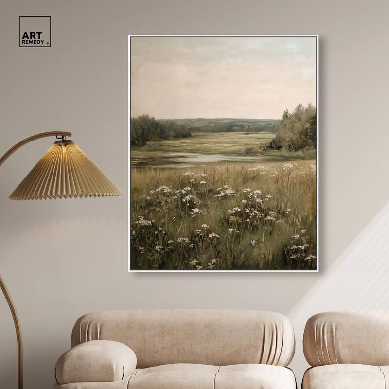 Marshland Whispers Canvas by Art Remedy