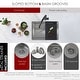 preview thumbnail 35 of 42, Dual-Mount Stainless Steel Workstation Kitchen Sink built in Accessories
