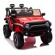 preview thumbnail 66 of 98, Kids Electric Truck with Trailer, 24V Battery, Bluetooth, MP3, Four-Wheel Suspension, for Off-Road Adventures