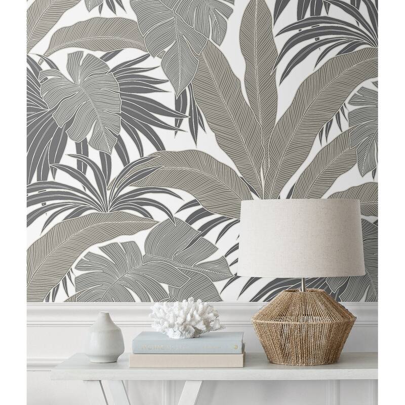 Seabrook Designs Sabryna Non-Woven Unpasted Wallpaper