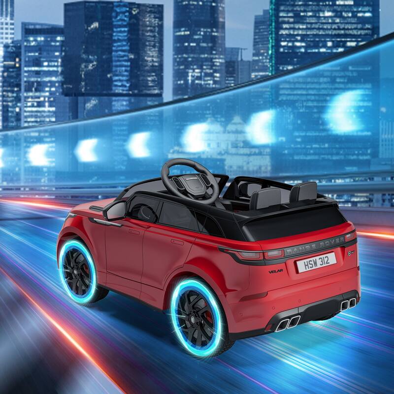 Ride On Cars for Kid 4-8, 12V Licensed Land Rover Ride Electric Car