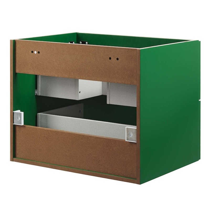 Modway Daybreak 24" Wall-Mount Bathroom Vanity Cabinet (Sink Basin Not Included)