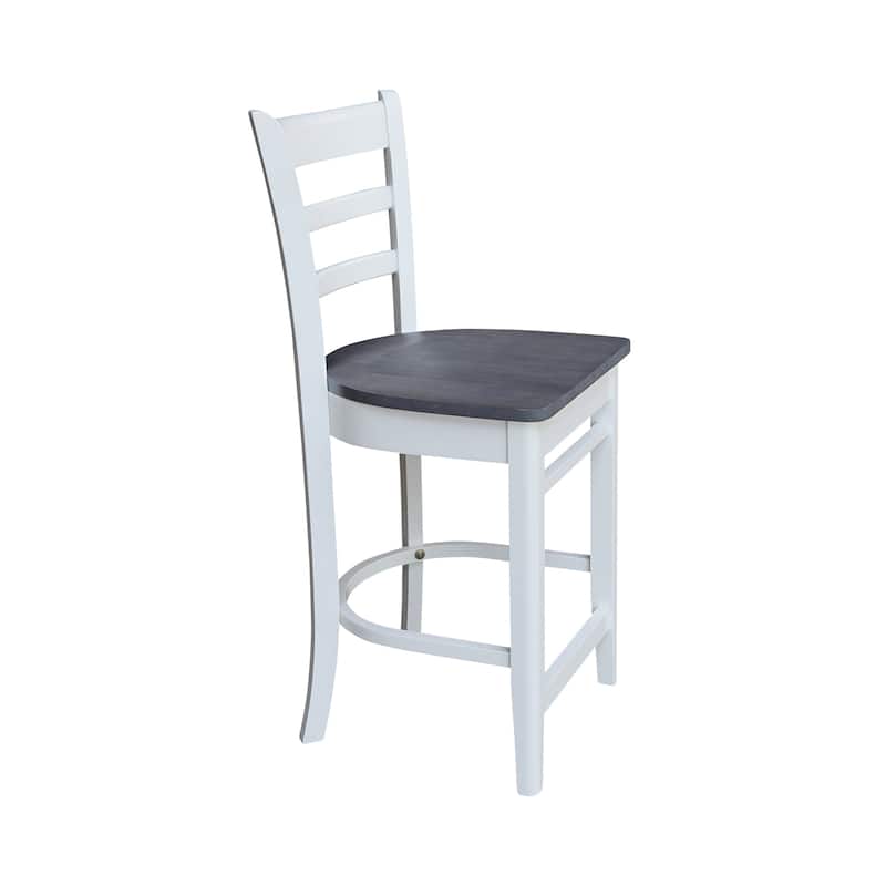 International Concepts Solid Wood Emily Dining Stool