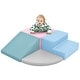 preview thumbnail 1 of 34, Soft Climb and Crawl Foam Playset, Safe Soft Foam Nugget Block Colorful A