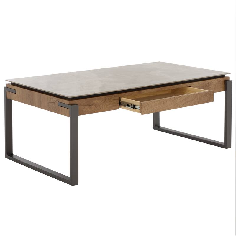 SEI Furniture Kota Coffee Table - 44"W x 25"D x 18"H