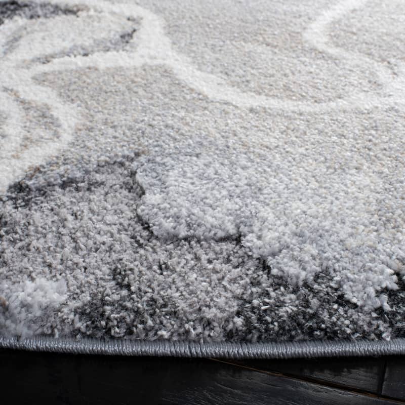 SAFAVIEH Cyrus Shag Kerasoula Abstract 1-inch Thick Rug