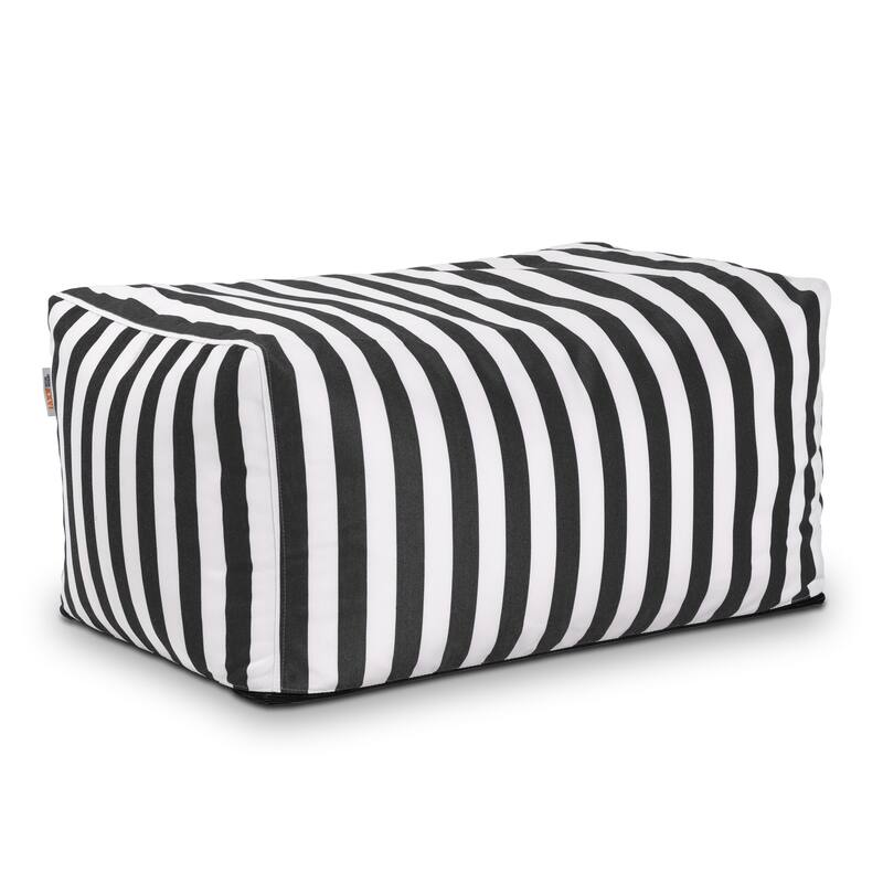Leon Outdoor Patio Bean Bag Ottoman