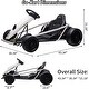 preview thumbnail 18 of 28, 24V Kids Go Kart for Teens, Featuring Dual 300W Motors, 9Ah Large Battery, High-Speed Drifting up to 8MPH with Music and Horn