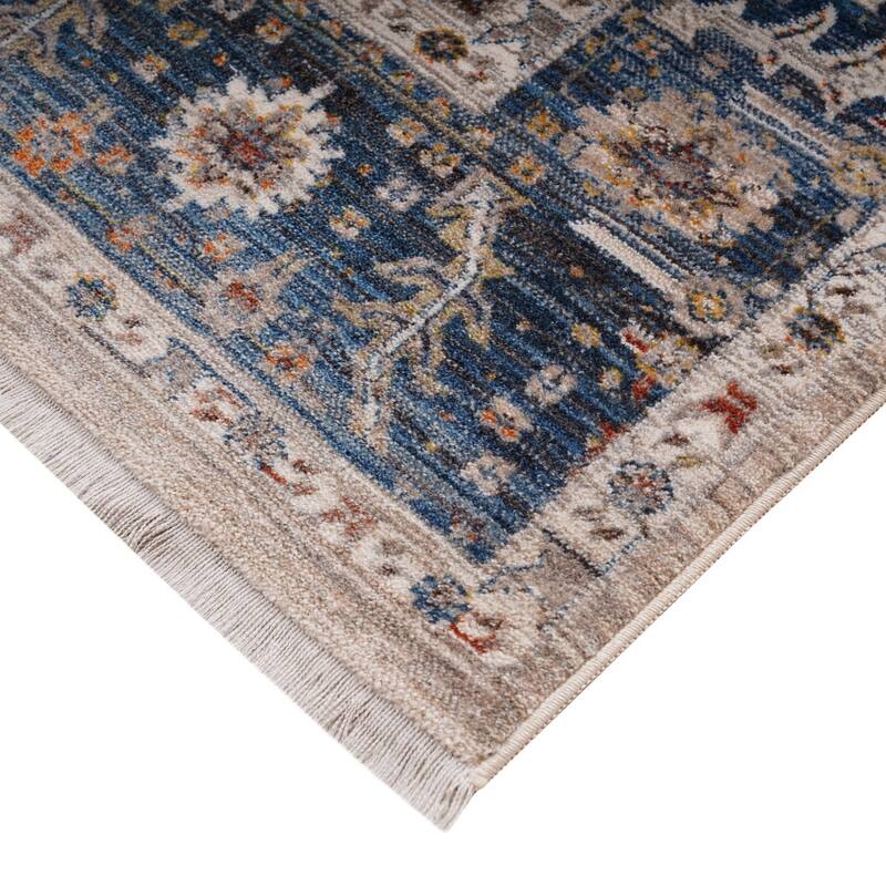 HomeRoots Oriental Traditional Rectangle Area Rug