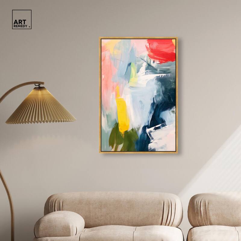 Confetti Storm Canvas by Art Remedy