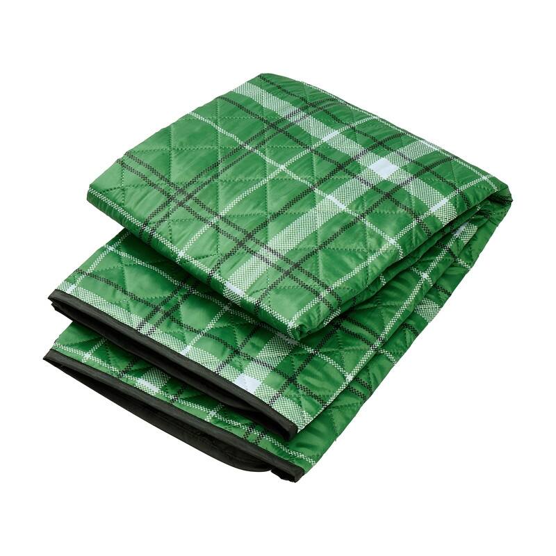 Camp Wandawega Scout Plaid Outdoor Picnic Blanket/Throw
