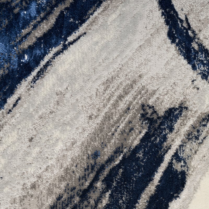 Inspire Me! Home Décor Brushstrokes Indoor only Abstract Area Rug