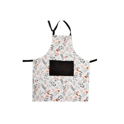 Cotton Apron (28" X 34") (Persimmon) - Set of 2