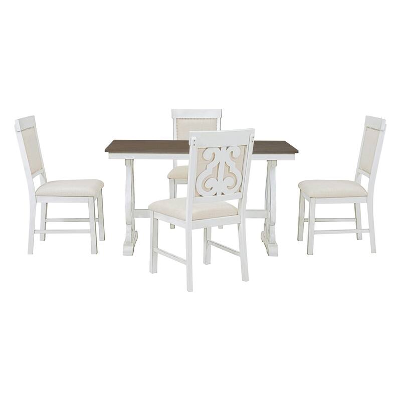 5-Piece Retro Dining Set