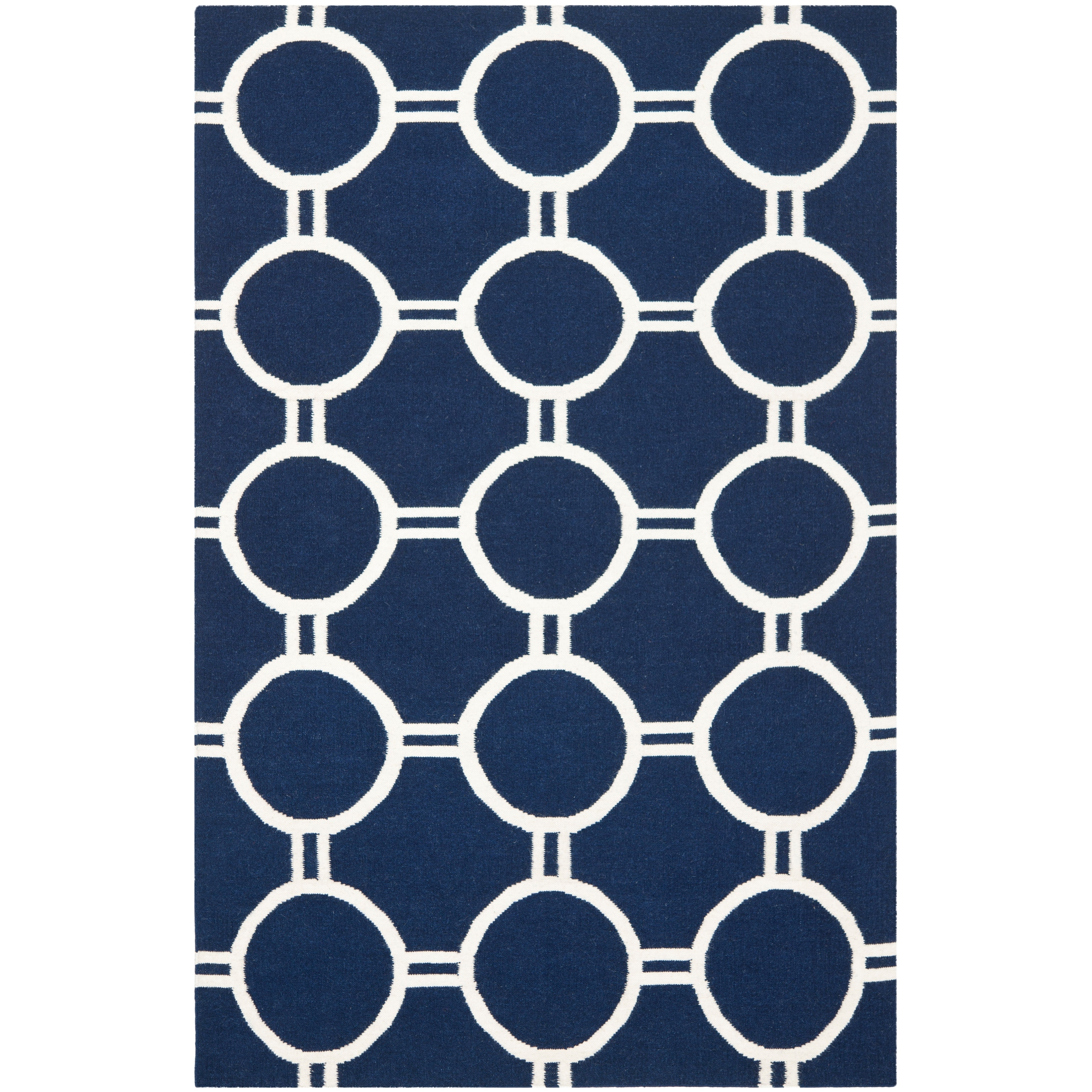 SAFAVIEH Handmade Flatweave Dhurries Candyce Modern Moroccan Wool Rug