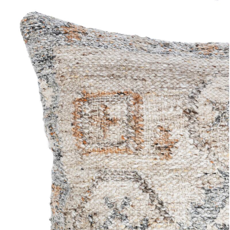 Villa by Classic Home Lukens Fabric Throw Pillow