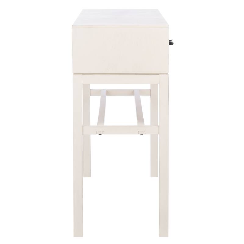 SAFAVIEH Lorraine 2-Drawer Console - 35.5" W x 13" L x 29.5" H - 36Wx13Dx30H