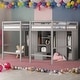 preview thumbnail 12 of 20, Double Twin Size Loft Beds With Wardrobes and Staircase for Home Grey