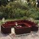 Option Brown 18 x Back pillow