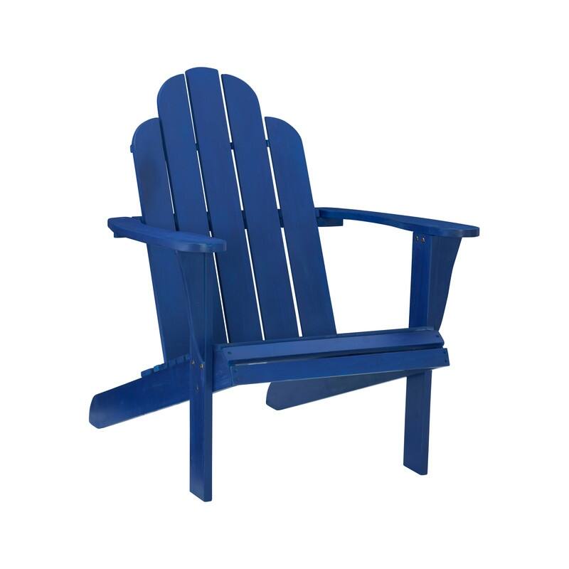 Linon Gavil Adirondack Chair - Blue