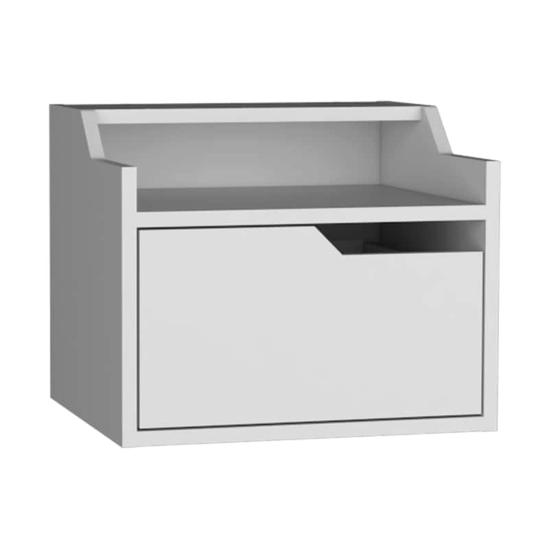 Busan 1-Drawer Modern Floating Nightstand